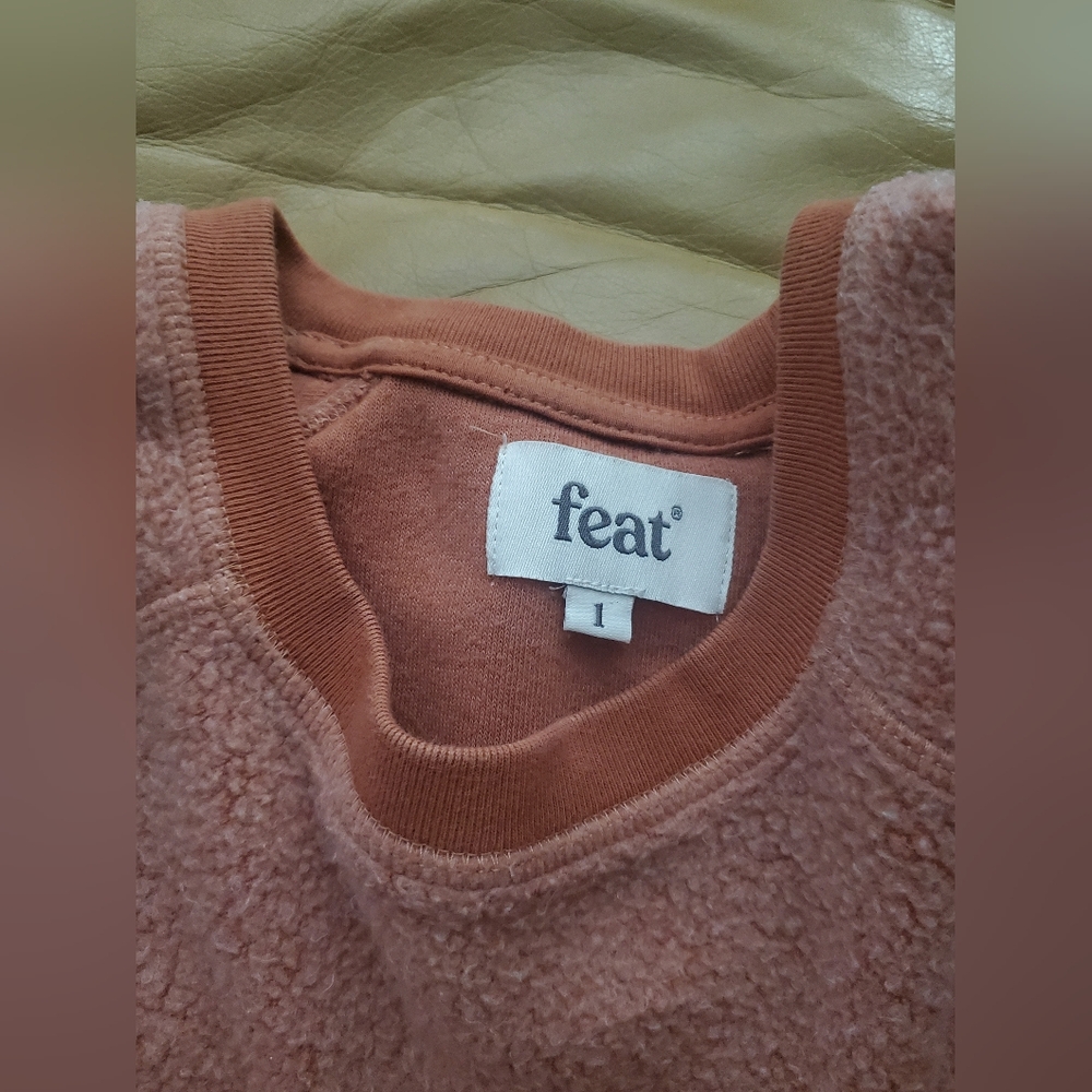 Feat BlanketBlend Crewneck Sweater Size 1 or Large - Picture 3 of 5